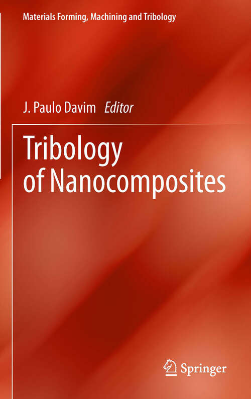 Book cover of Tribology of Nanocomposites