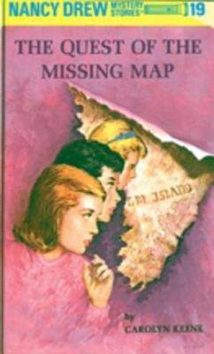 Book cover of The Quest Of The Missing Map (Nancy Drew Mystery Stories #19)