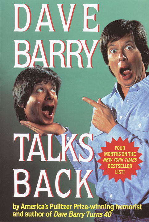 Book cover of Dave Barry Talks Back
