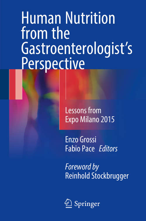 Book cover of Human Nutrition from the Gastroenterologist's Perspective