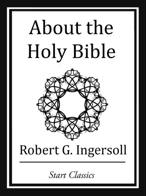 Book cover of About the Holy Bible