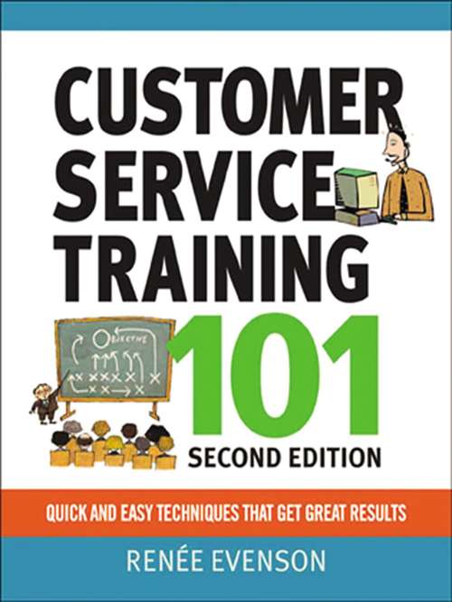 Book cover of Customer Service Training 101