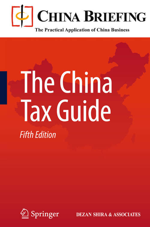 Book cover of The China Tax Guide