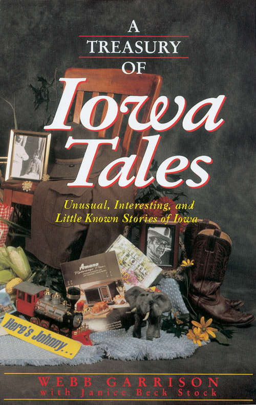 Book cover of A Treasury of Iowa Tales