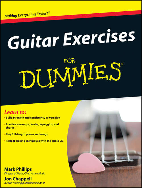 Book cover of Guitar Exercises For Dummies®