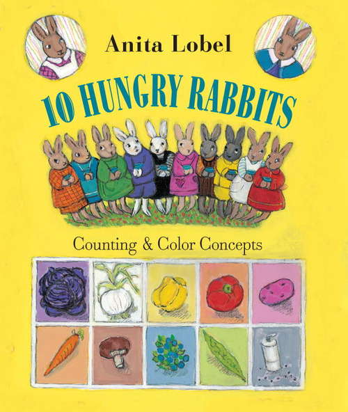 Book cover of 10 Hungry Rabbits