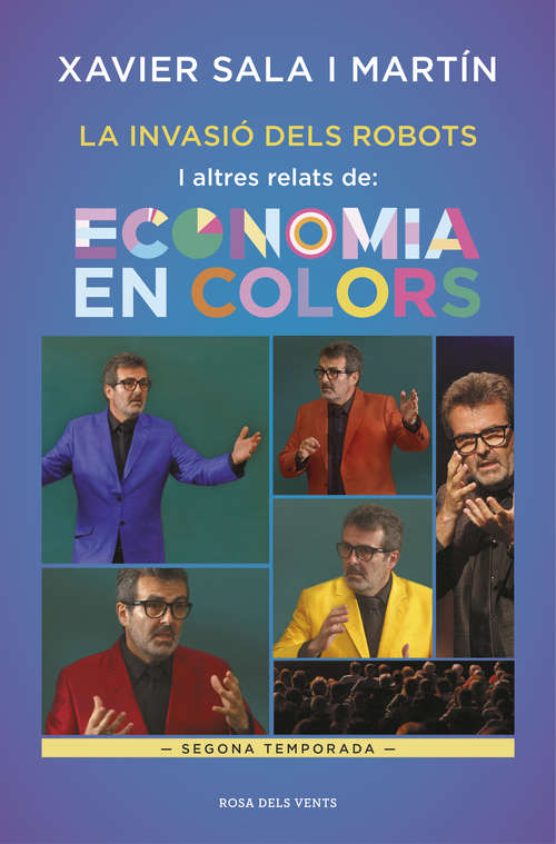 Book cover of La invasió dels robots i altres relats d'Economia en colors: Segona temporada