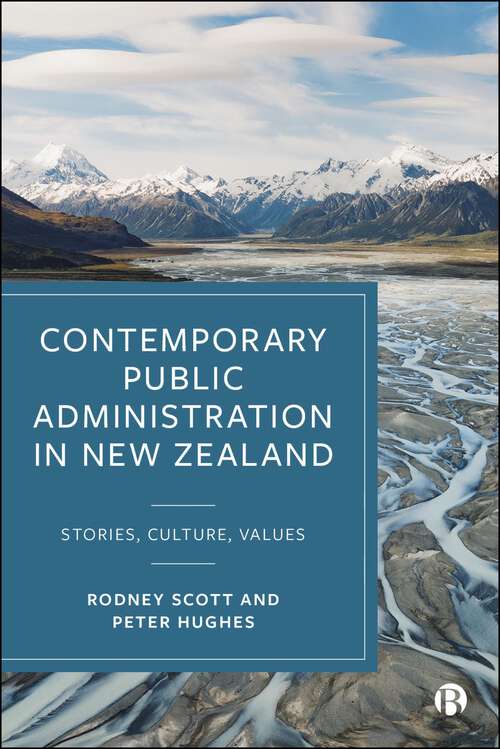 Book cover of Contemporary Public Administration in New Zealand: Stories, Culture, Values (First Edition)