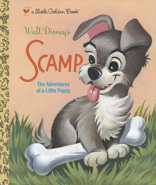 Book cover of Scamp (Little Golden Book)