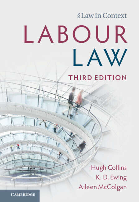 Book cover of Labour Law (3) (Law in Context)