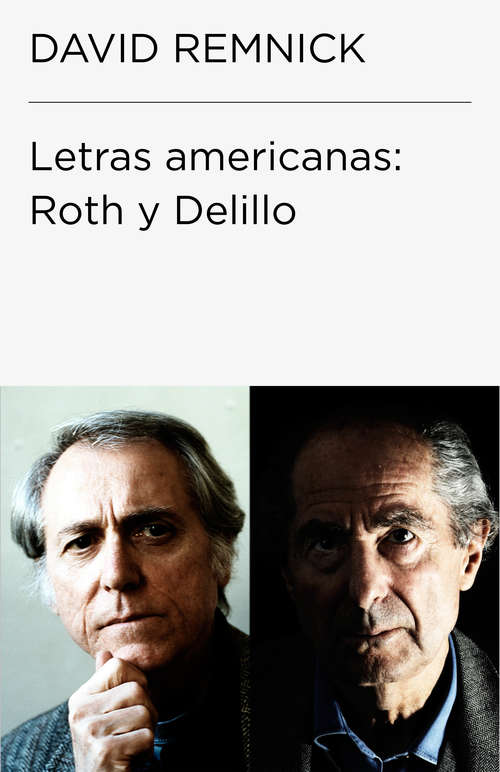 Book cover of Letras americanas: Roth y DeLillo