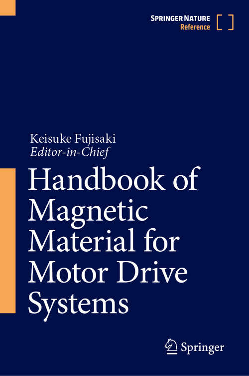 Book cover of Handbook of Magnetic Material for Motor Drive Systems
