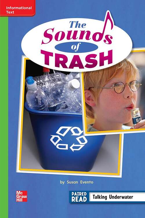 Book cover of The Sounds of Trash [Beyond Level, Grade 2]