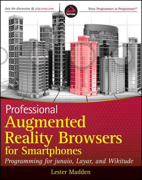 Book cover of Professional Augmented Reality Browsers for Smartphones