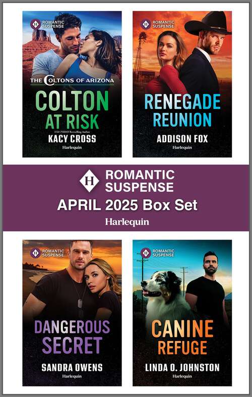 Book cover of Harlequin Romantic Suspense April 2025 - Box Set (Original)