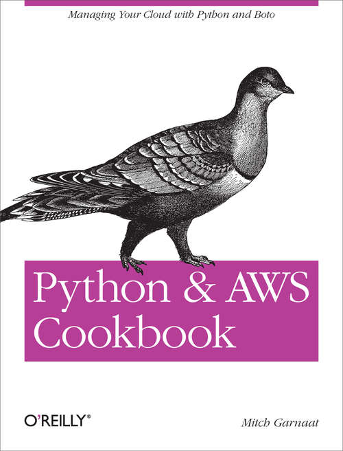 Book cover of Python and AWS Cookbook
