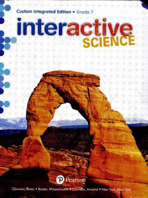 Book cover of Interactive Science, Grade 7