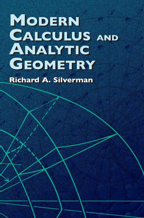 Book cover of Modern Calculus and Analytic Geometry