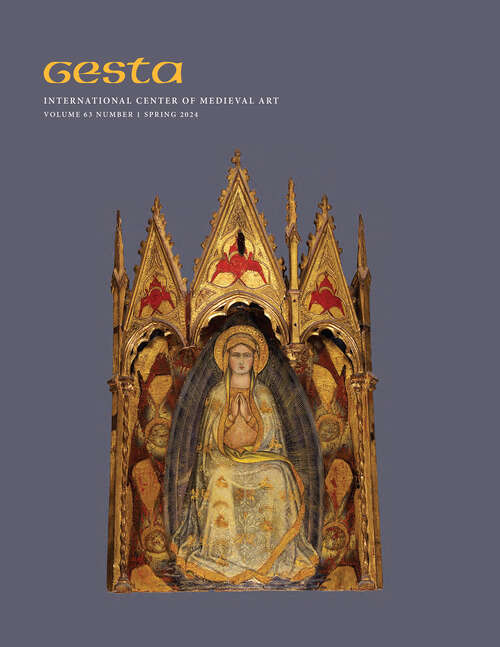 Book cover of Gesta, volume 63 number 1 (Spring 2024)