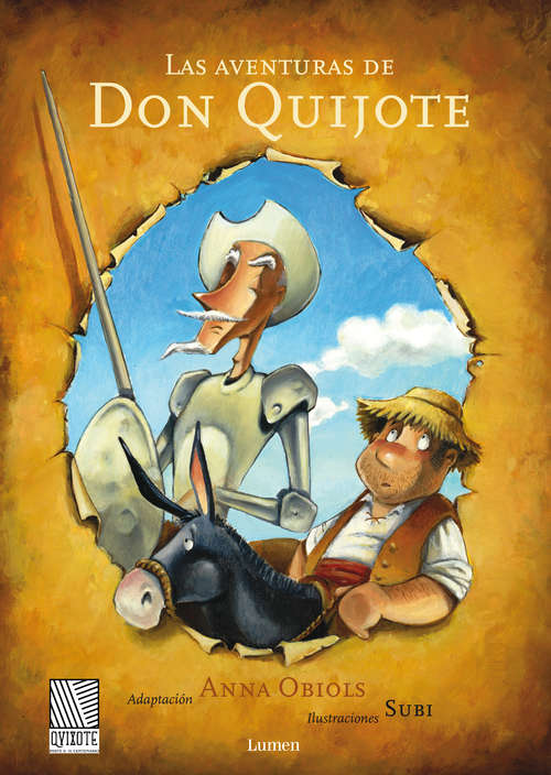 Book cover of Las aventuras de Don Quijote