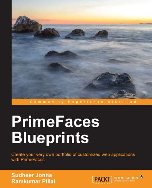Book cover of PrimeFaces Blueprints