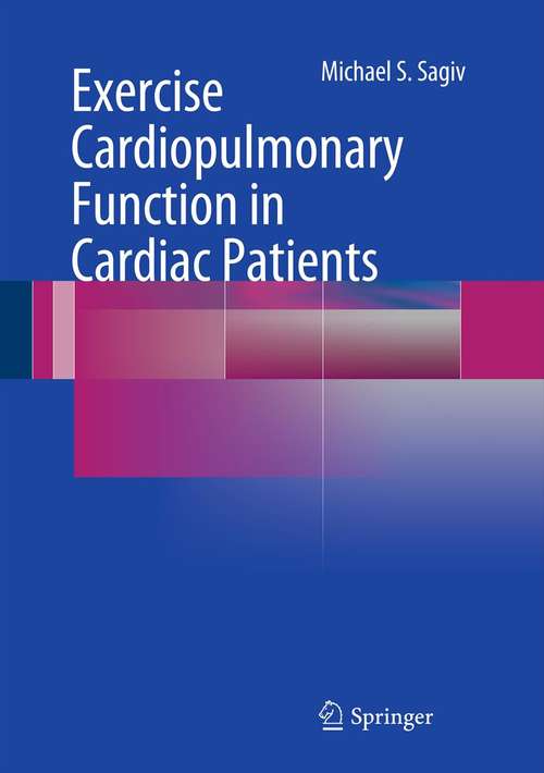 Book cover of Exercise Cardiopulmonary Function in Cardiac Patients