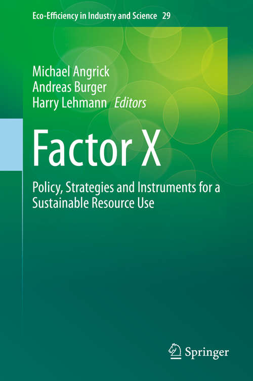 Book cover of Factor X