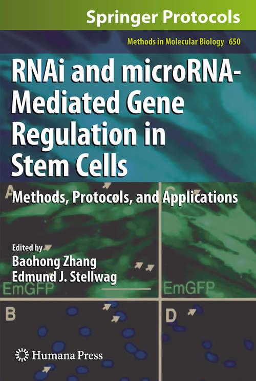 RNAi and microRNA-Mediated Gene Regulation in Stem Cells