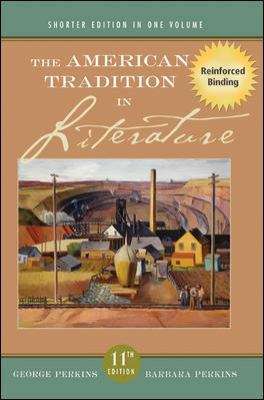 Book cover of The American Tradition in Literature (Shorter Edition in One Volume)