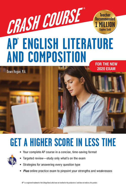 Book cover of AP® English Literature & Composition Crash Course, 2nd Ed. (Advanced Placement (AP) Crash Course)