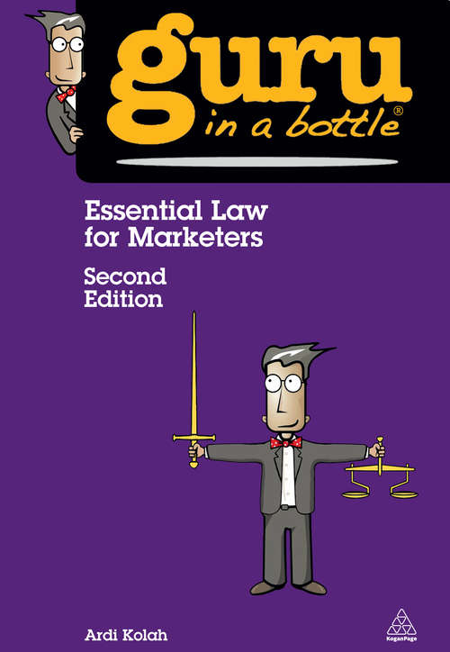 Book cover of Essential Law for Marketers