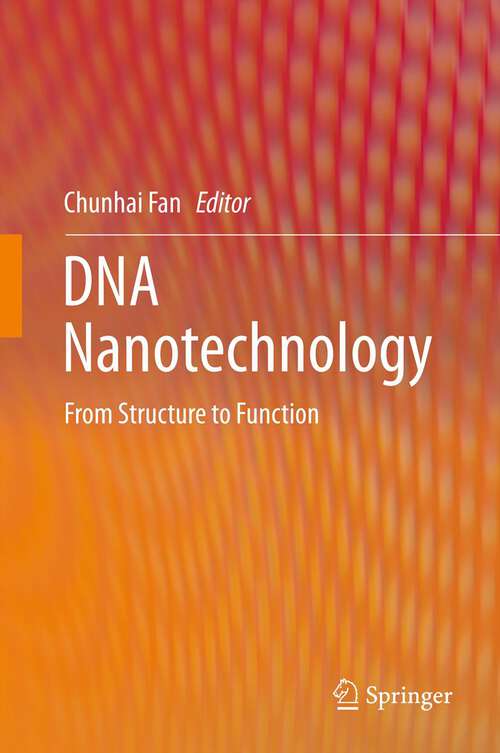 Book cover of DNA Nanotechnology