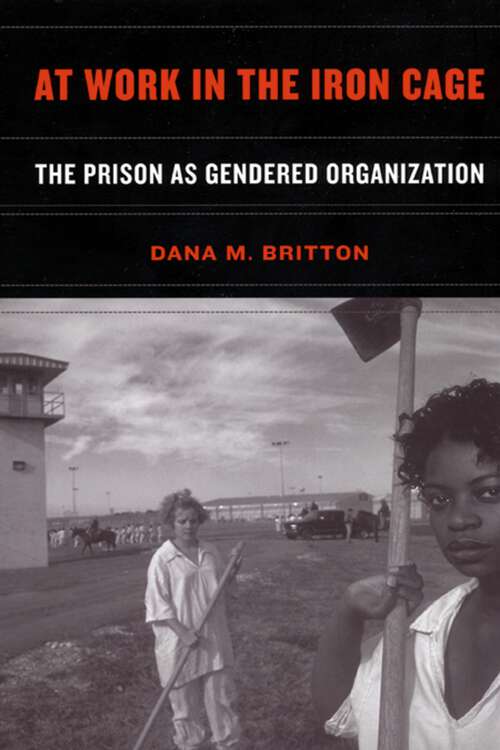 Book cover of At Work in the Iron Cage: The Prison as Gendered Organization