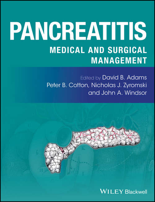 Book cover of Pancreatitis: Medical and Surgical Management