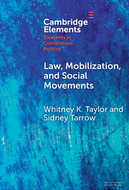 Book cover of Law, Mobilization, and Social Movements: How Many Masters? (Elements in Contentious Politics)