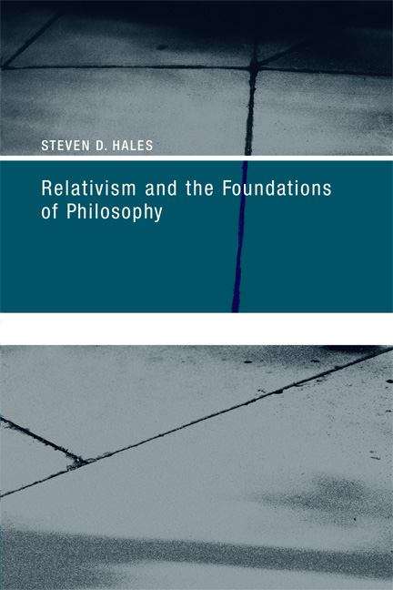 Book cover of Relativism and the Foundations of Philosophy