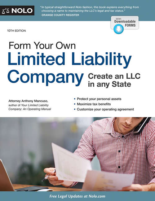 Book cover of Form Your Own Limited Liability Company