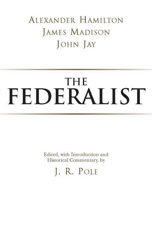 Book cover of The Federalist