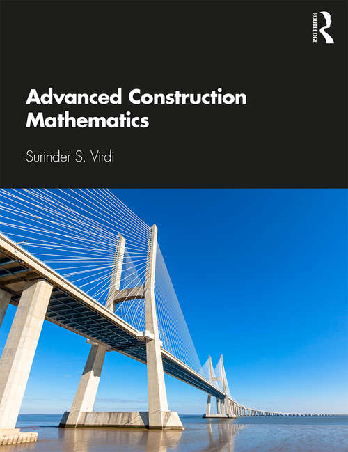 Book cover of Advanced Construction Mathematics