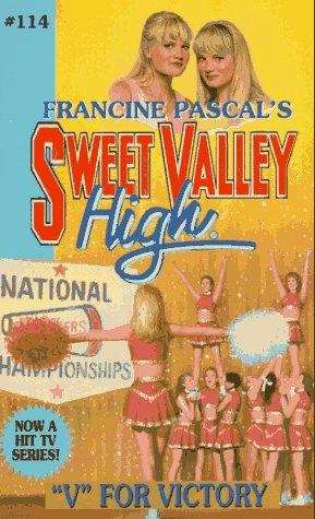 Book cover of V for Victory (Sweet Valley High #114)