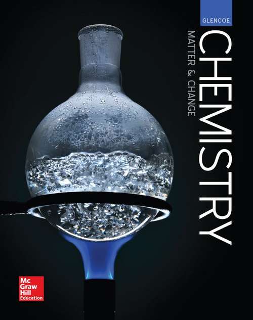 Book cover of Glencoe Chemistry: Matter & Change