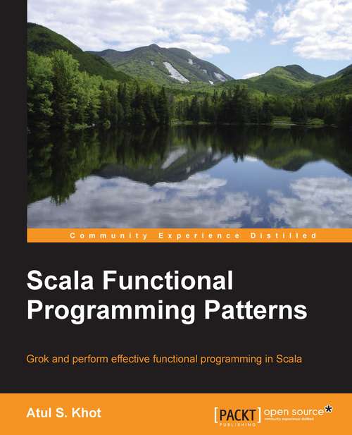 Book cover of Scala Functional Programming Patterns