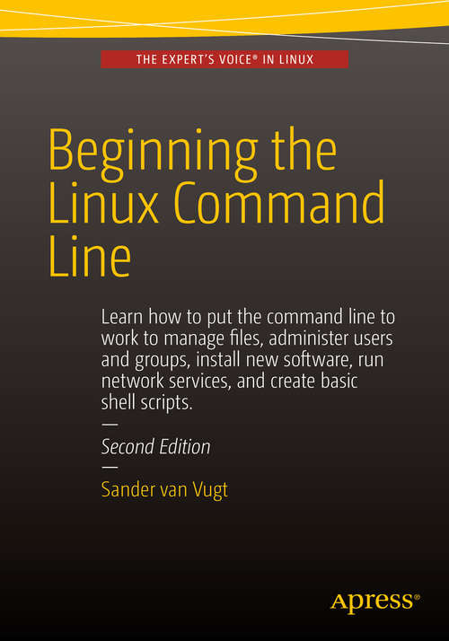 Book cover of Beginning the Linux Command Line