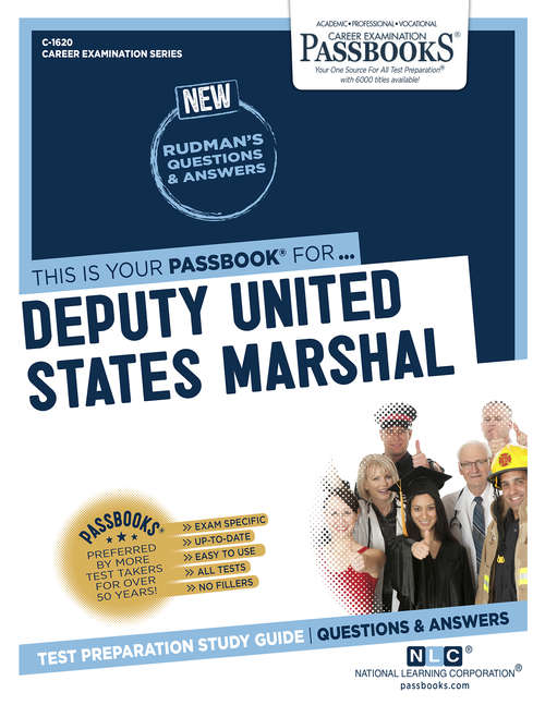 Book cover of Deputy United States Marshal: Passbooks Study Guide (Career Examination Series)