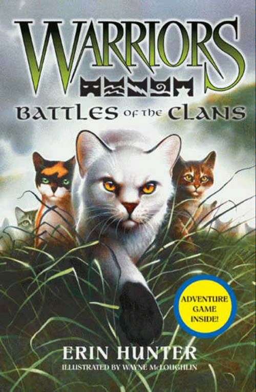 Book cover of Warriors: Battles of the Clans