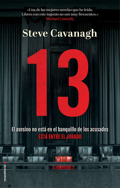 Book cover of 13 (Serie Eddie Flynn 1): El Asesino No Está En El Banquillo De Los Acusados, Está Entre El Jurado (Serie Eddie Flynn: Volumen 1)