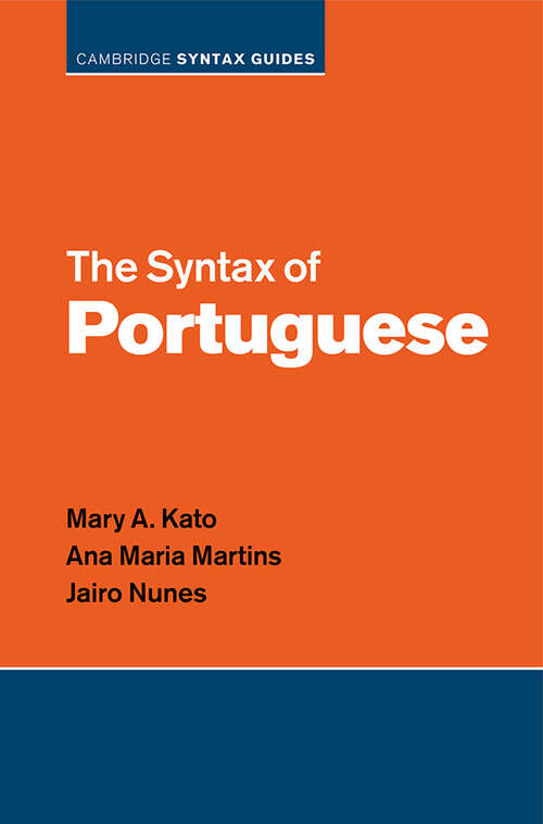 Cover image of The Syntax of Portuguese