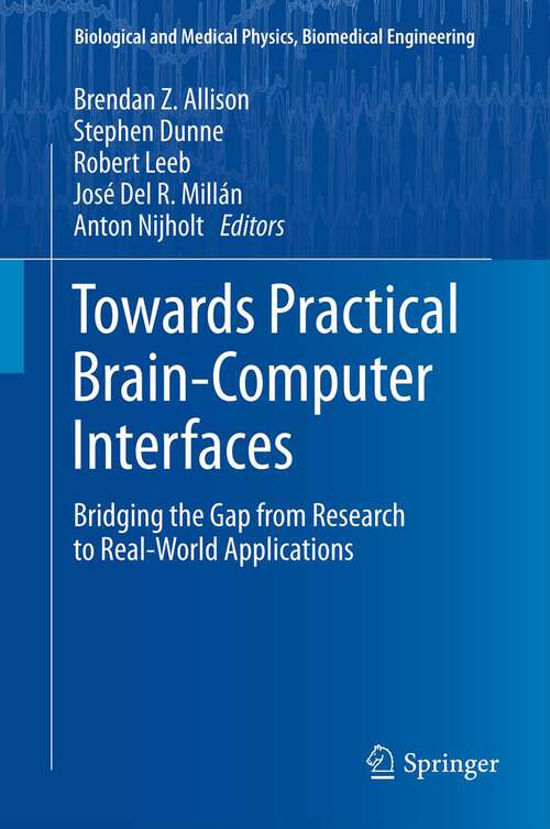 Book cover of Towards Practical Brain-Computer Interfaces