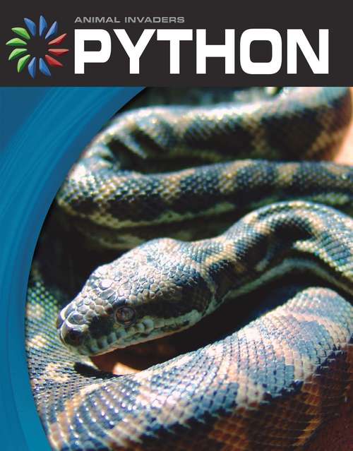 Book cover of Python (Animal Invaders)