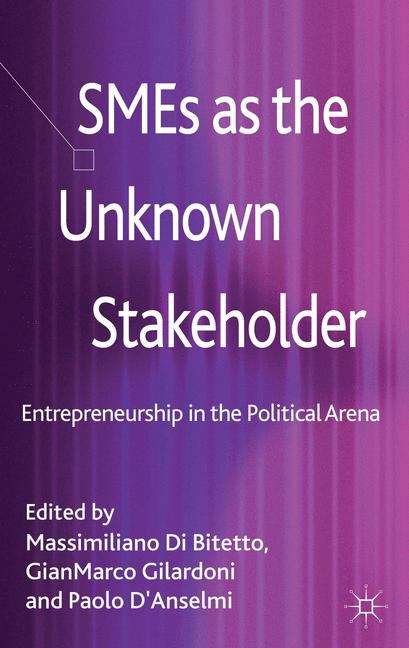 Book cover of SMEs as the Unknown Stakeholder